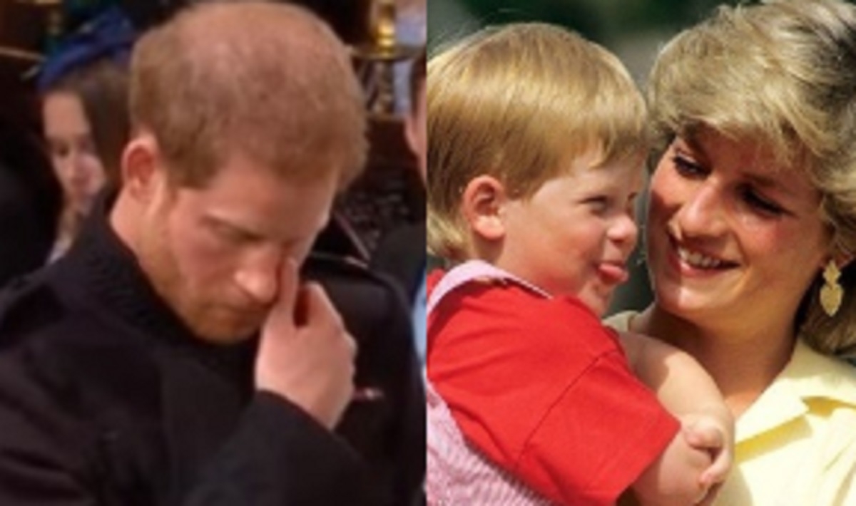 Incapable de retenir ses larmes, le Prince Harry est submerg par l'motion dans un hommage  sa maman