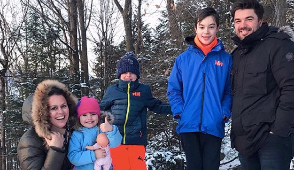 Patricia Paquin et Louis-Franois Marcotte publient leurs plus belles photos de famille