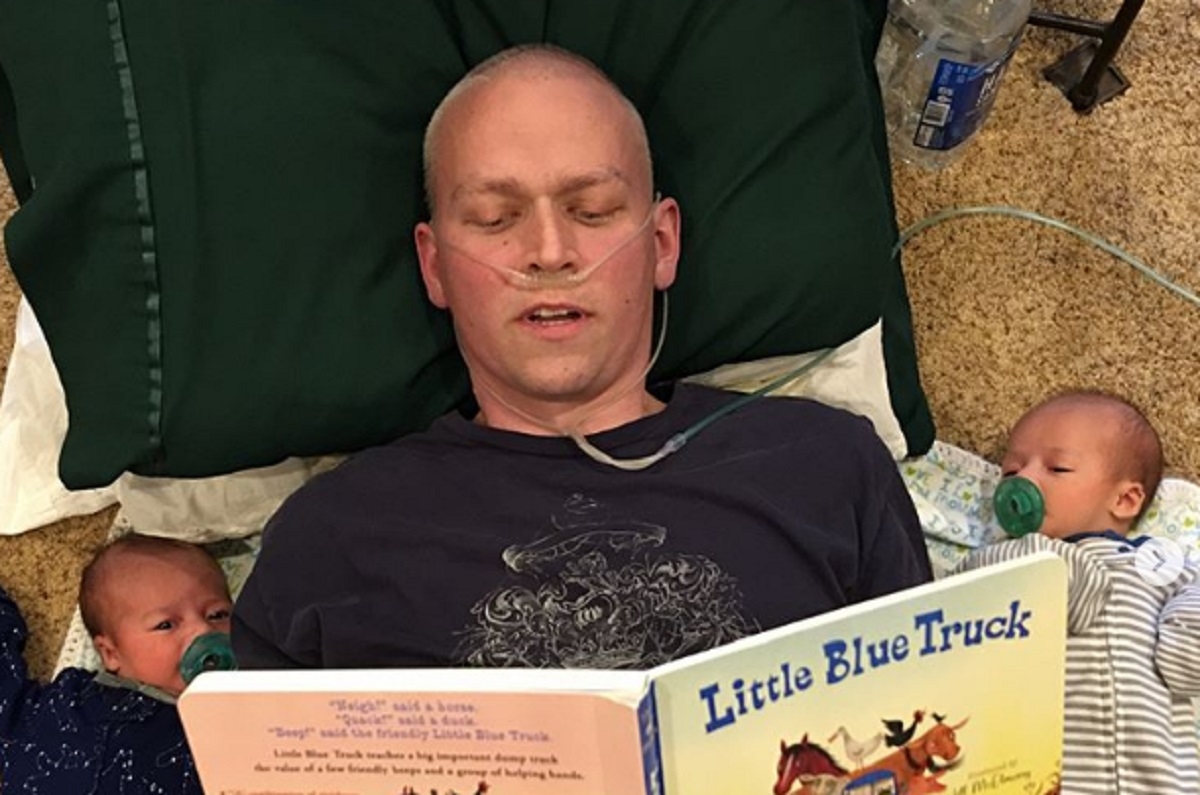 Atteint d'un cancer  29 ans, un papa s'accroche  la vie jusqu' la naissance de ses jumeaux