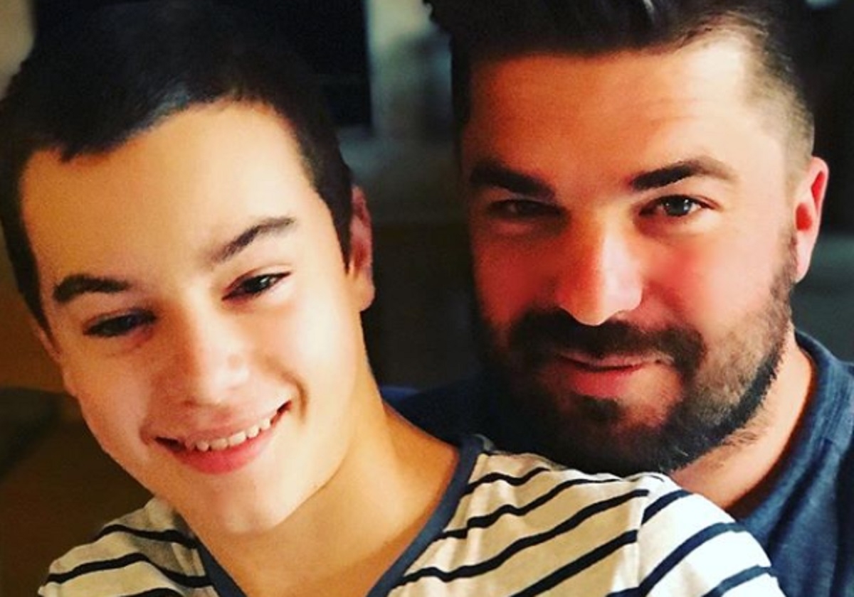 Louis-Franois Marcotte publie un touchant message pour souligner 18 ans de son beau-fils Benjamin