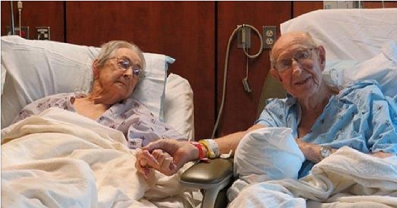 Ags de 96 et 92 ans, ils refusent de se sparer plus d'une journe, mme sur leur lit d'hpital